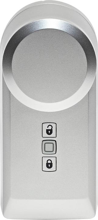 Produktbild Homematic IP Smart Home Türschlossantrieb (HmIP-DLD-S) (silber) (Schlüssel, Smartphone)