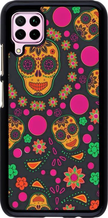 Immagine prodotto PhoneLook Copertina Halloween 22 teschi messicani colorati (Huawei P40 Lite)