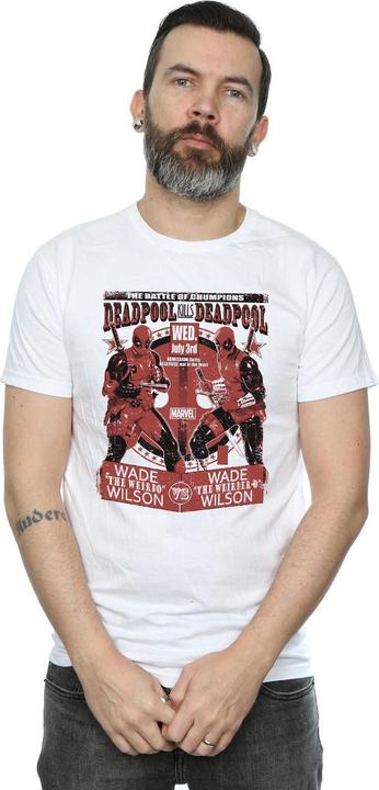 Image du produit - T-shirt DEADPOOL VS DEADPOOL - Homme (3XL)