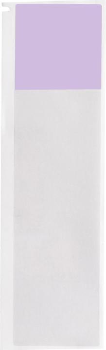 Image du produit Brady M6-34-427-PL, vinyle, auto-adhésif, violet/transparent, mat, 38.10 x 38.10(152.40) mm