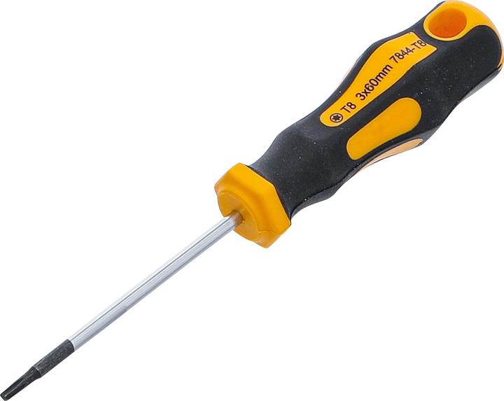 Image du produit BGS Tournevis profil en T (pour Torx) T8 longueur de la lame 60 mm (Section en T)
