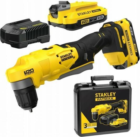 Immagine prodotto Stanley ST WKRĘTARKA KĄTOWA V20 SFMCD750D2K 2x2.0Ah