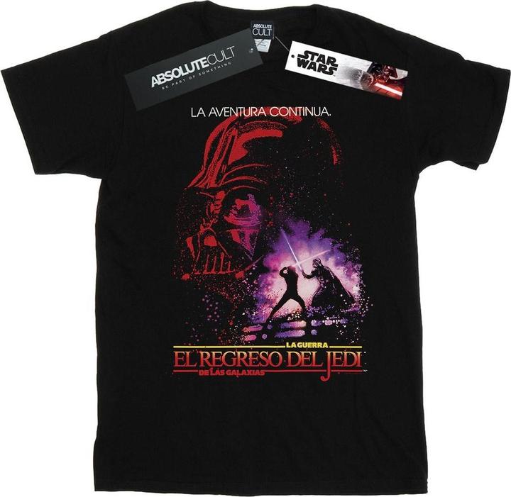 Produktbild Star Wars Return Of The Jedi Spanish Poster TShirt (3XL)