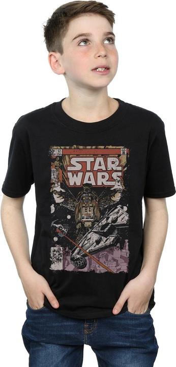 Image du produit Star Wars - T-shirt MILLENNIUM FALCON COMIC - Garçon (116)