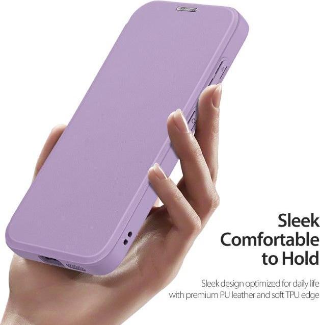 Productafbeelding Dux Ducis Skin X Pro Series Samsung Galaxy S25 Cover - Paars (Samsung Galaxy S25)