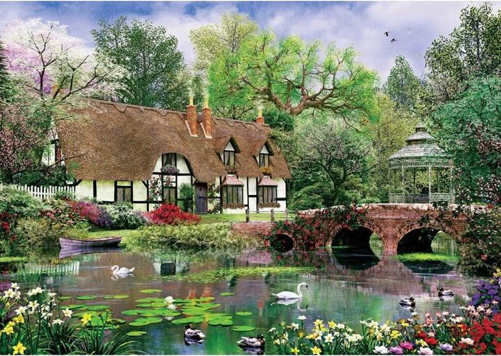 Immagine prodotto Lamberth Puzzle 1000 pezzi Fiori di Loto (1000 pezzi)
