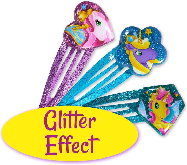 Immagine prodotto Craze Galupy fermagli per capelli a forma di unicorno in confezione da 6 pezzi (6 pz.)
