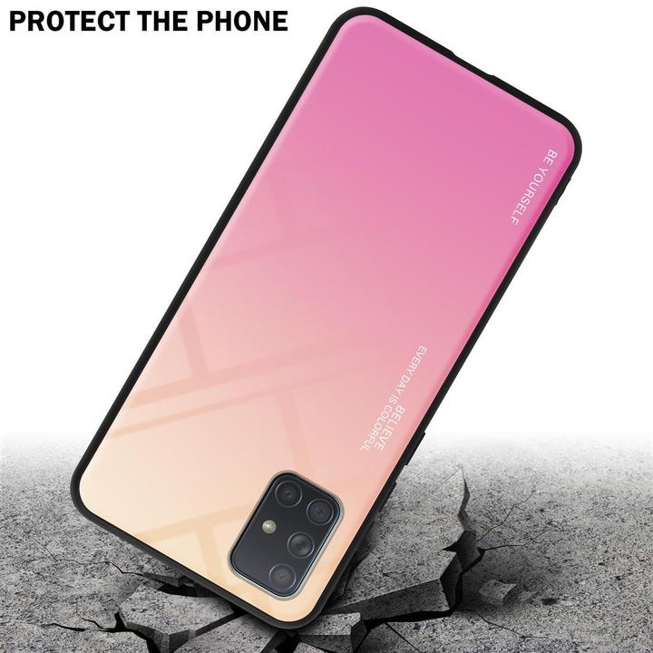 Actual product image Cadorabo TPU 2 colors glass cover (Samsung Galaxy A71)