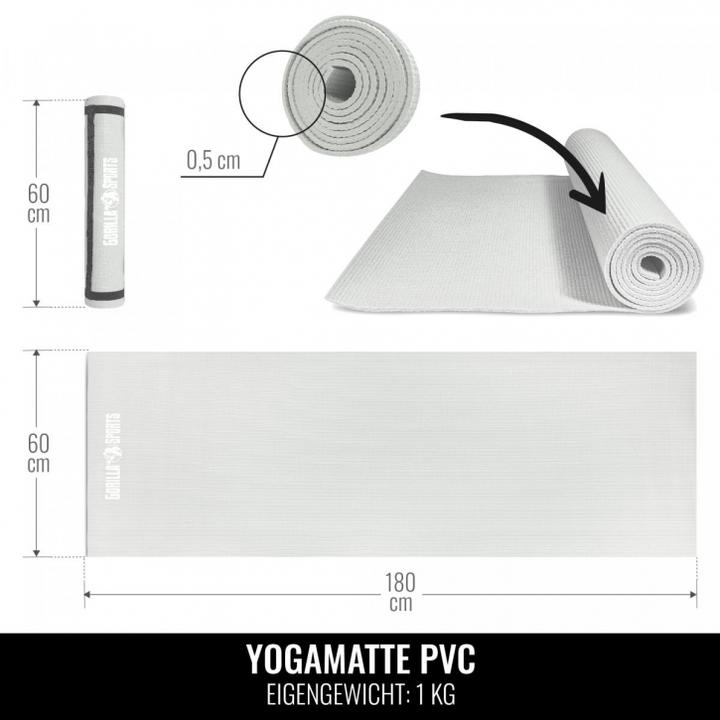 Produktbild Gorilla Sports Yogamatte (5 mm)