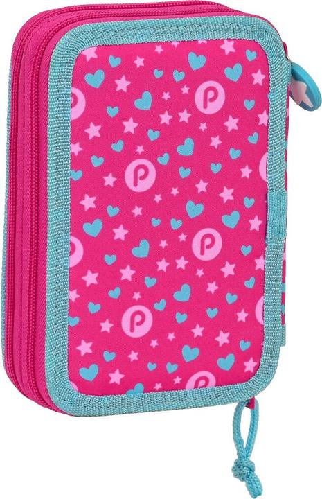 Produktbild Pinypon Doppel-Federtasche Blau Rosa 12.5 x 19.5 x 4 cm (28 Stücke)