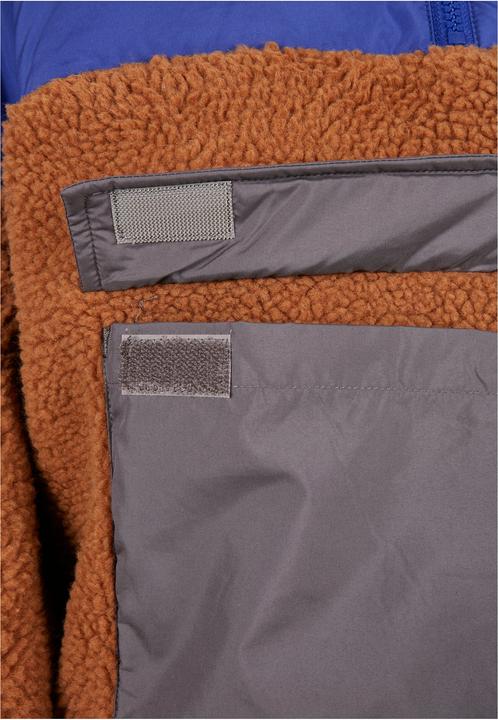 Produktbild Urban Classics Ladies Sherpa 3-Tone Pull Over Jacket (XS)