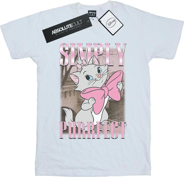 Immagine prodotto Disney Aristocats Marie Simply Purrfect Homage Maglietta Ampia Donna (S)