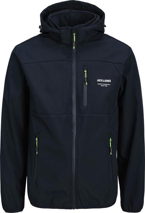 Produktbild Jack & Jones JACK&JONES PLUS JJTHEO SOFTSHELL JACKET PLS Heren Jas - Sky Captain (4XL)