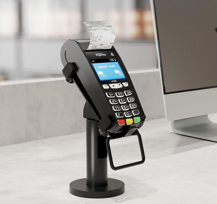 Actual product image Roline Universal, rotatable and tiltable credit card terminal stand (6.54")