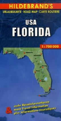 Immagine prodotto Stati Uniti Florida 1 : 700 000. Carta stradale di Hildebrand