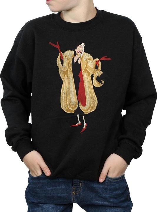Produktbild Disney 101 Dalmatians Classic Cruella De Vil Sweatshirt Jungen (152, 158)
