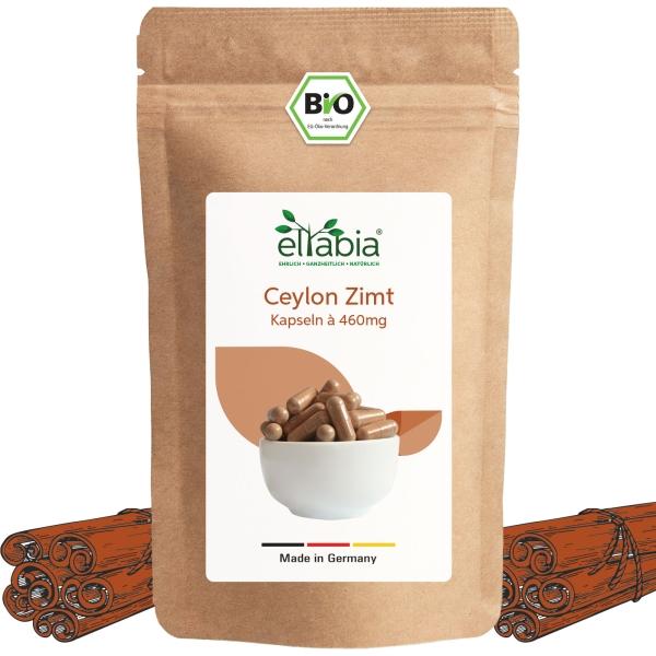 Eltabia Bio Zimt Kapseln 200 (200 Stück, Kapseln)