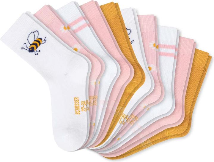 Produktbild Schiesser 10er Pack Biene Kindersocken (10er Pack, 23 - 26)