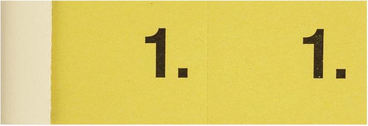 Produktbild Simplex Garderobenblock Nr. 1-100 (100 x)