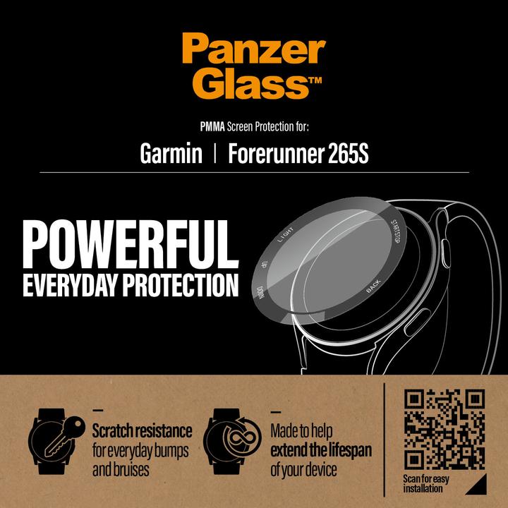Actual product image PanzerGlass Watch Screen Protector Glass