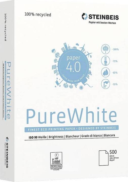 Produktbild Steinbeis Druckerpapier (80 g/m², 500 x, A4)