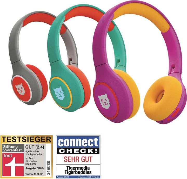 Immagine prodotto Tigermedia Cuffie Tigerbuddies (Tedesco)
