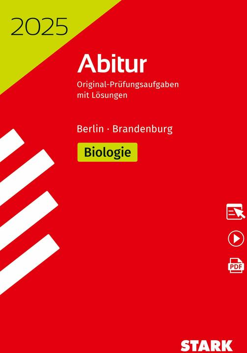 Produktbild Abiturprüfung Berlin/Brandenburg 2025 - Biologie GK/LK (Deutsch, 2024)