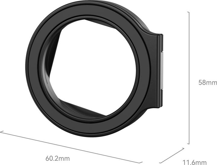 Actual product image SmallRig 4219 2 in 1 52mm Magnetic Filter Adapter Ring / Phone Stand for iPhone 14 Pro Max