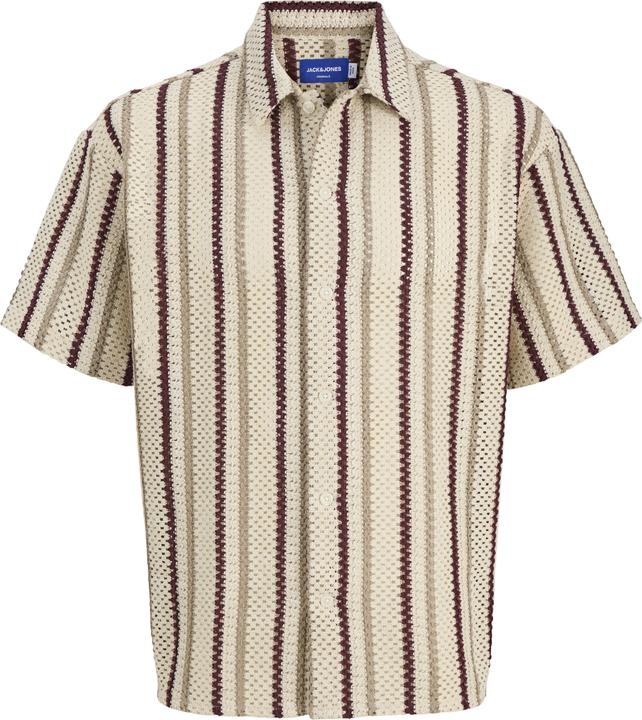 Jack & Jones Jorbellagio Crochet Shirt Ss Sn