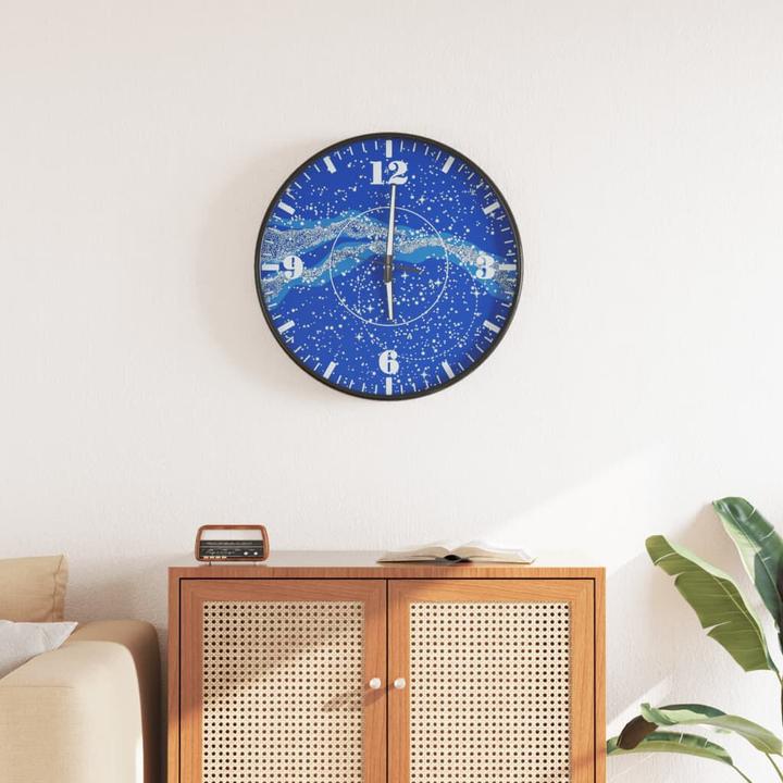 Immagine prodotto VidaXL Orologio da parete con scala e lancette luminose Ø30 cm (30 cm)