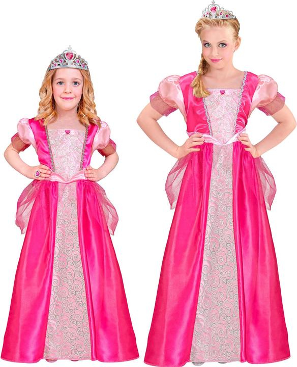 Actual product image Widmann Princess costume including tiara (128)