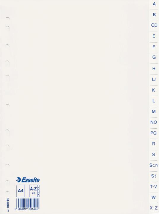 Esselte Plastikregister Economy A-Z