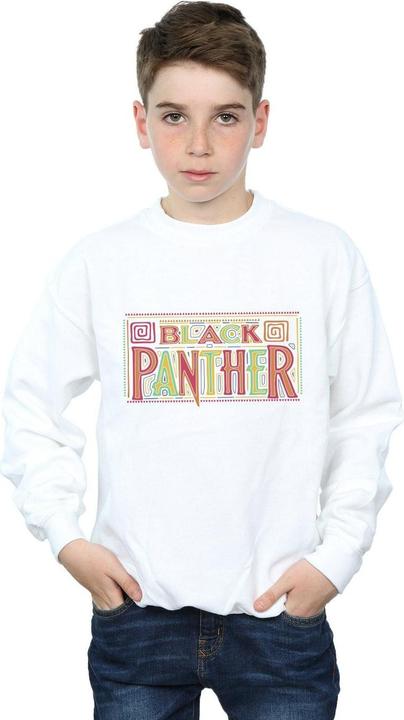 Immagine prodotto Black Panther Tribal Logo Felpa Ragazzi (128)