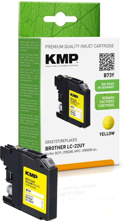 Immagine prodotto KMP Tinte sostituito LC22UY (Y)