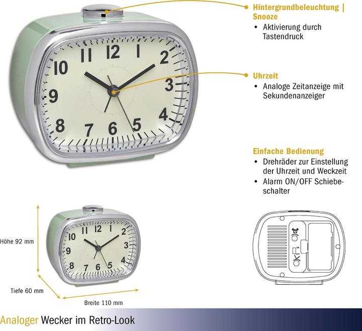 Produktbild TFA Elektronischer Wecker