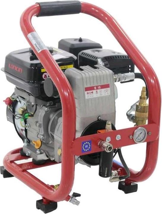 Immagine prodotto Airmec Micro 02260 Motocompressore a benzina 260 ltmin Loncin 118cccon motore a benzina (10 bar, 2 l)