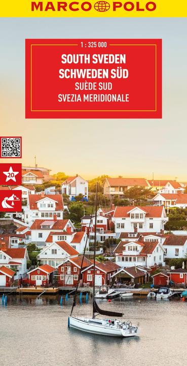 Produktbild Reisekarte Schweden Süd 1:325.000