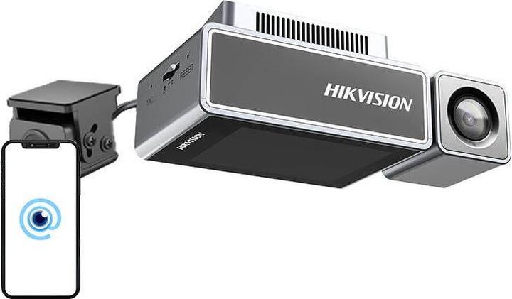 Hikvision Dash camera C8 Pro WiFi 3.5K Full HD (Wi-Fi, GPS receiver, Accelerometer, Night vision, Built-in microphone, Built-in display)