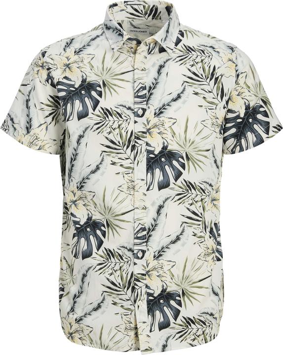 Jack & Jones Jjhawaii Aop Shirt Ss Ln