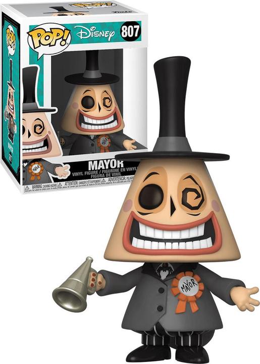 Actual product image Funko POP! - Nightmare before Christmas: Mayor with Megaphone