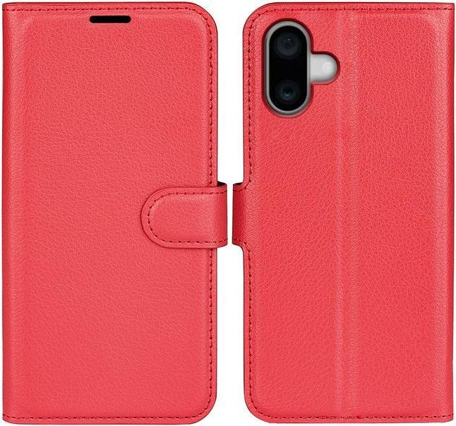Immagine prodotto MU Classic Serie di copertine per libri in pelle Litchi (Apple iPhone 16 Plus)