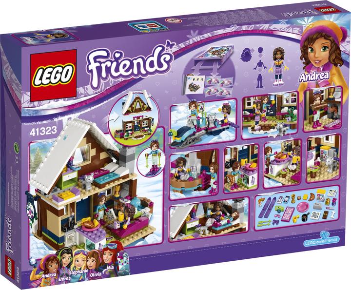 Image du produit LEGO Chalet dans une station de sports d'hiver (41323, LEGO Friends)