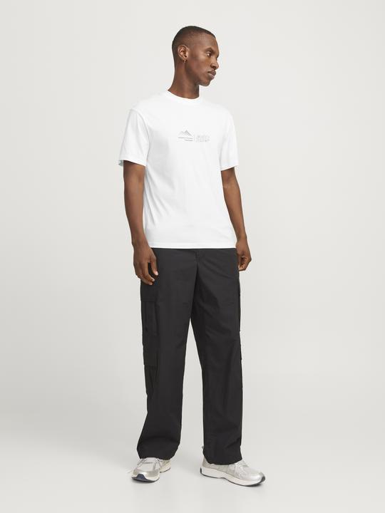 Actual product image Jack & Jones Jcolima Logo Tee Ss Crew Neck Bf Ln (S)