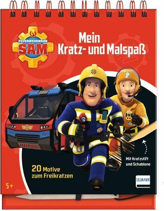 Immagine prodotto Il mio divertimento da grattare e colorare - Fireman Sam