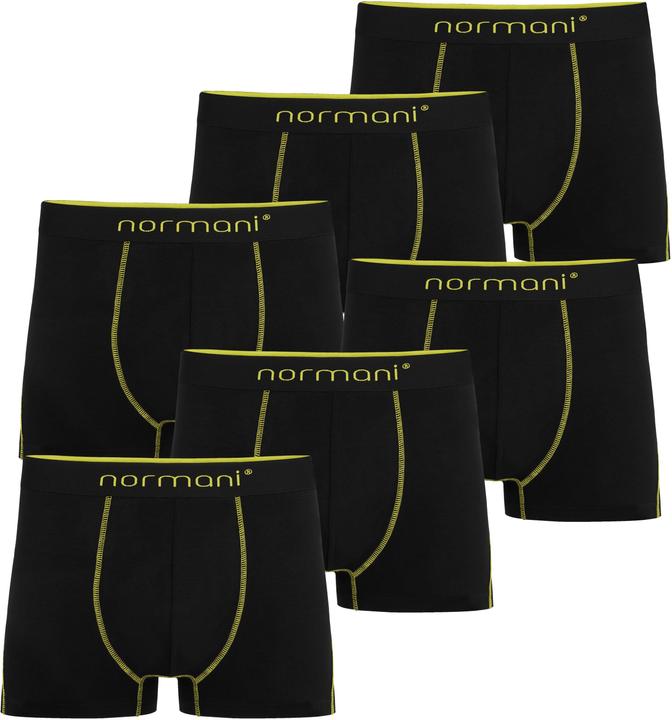 Immagine prodotto Normani 6 Herren Baumwoll-Boxershorts (L, confezione da 6)