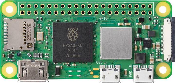 Produktbild Raspberry Pi Pi® Zero-W Zero W 512 MB 1 x 1.0 GHz (-PI-ZEROW-OPW)