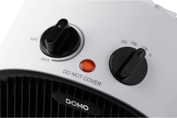Immagine prodotto Domo DO7325F termoventilatore bianco, nero (2000 W)