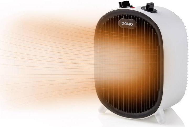 Immagine prodotto Domo DO7325F termoventilatore bianco, nero (2000 W)