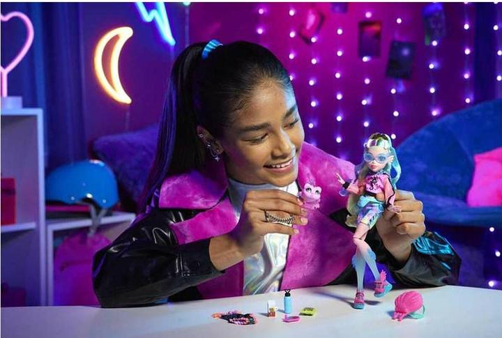 Actual product image Monster High Lagoona Blue Doll With Pet And Accessories