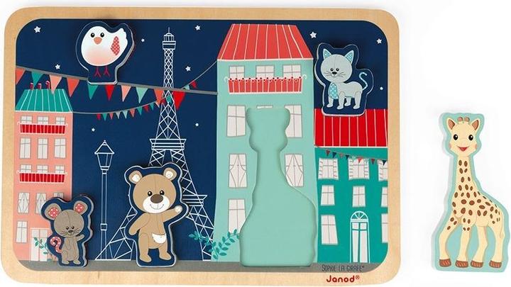 Immagine prodotto Janod Sophie la Giraffe Puzzle Chunky (5 pezzi)